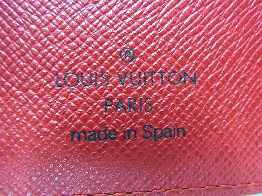 LOUIS VUITTON ルイヴィトン 手帳カバー アジェンダPM R2005E ルージュ(レッド) エピ レディース 超美品