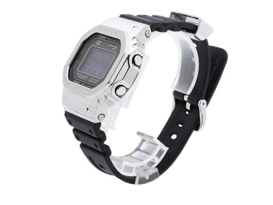 CASIO カシオ 腕時計 GSHOCK フルメタル GMWB50001JF シルバー ブラック SS×樹脂 メンズ ソーラー電波 デジタル 超美品