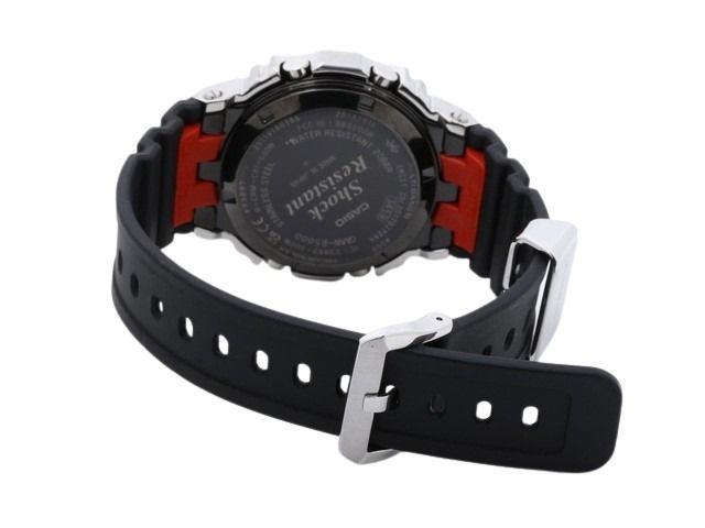 CASIO カシオ 腕時計 GSHOCK フルメタル GMWB50001JF シルバー ブラック SS×樹脂 メンズ ソーラー電波 デジタル 超美品