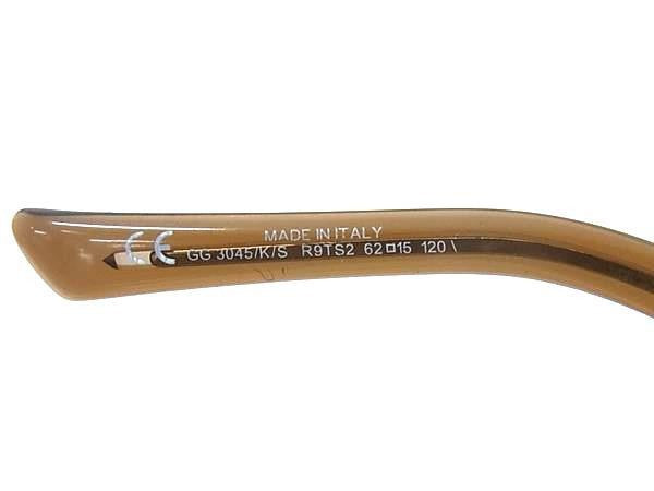 GUCCI グッチ サングラス ヒステリア GG 3045/K/S ブラウン ブラウングラデーション プラスチック レディース 美品