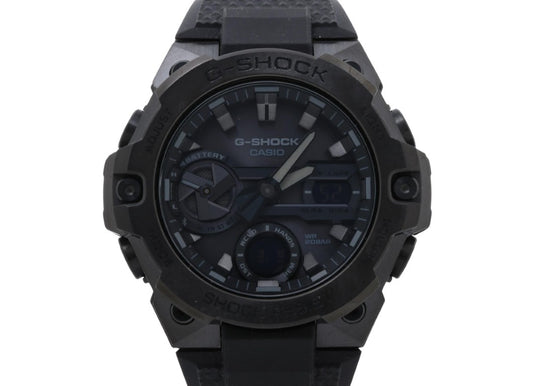 CASIO カシオ 時計 GSHOCK GSTEEL GSTB400 Series GSTB400BB1AJF ブラック 樹脂／ステンレススチール メンズ アナデジ 美品