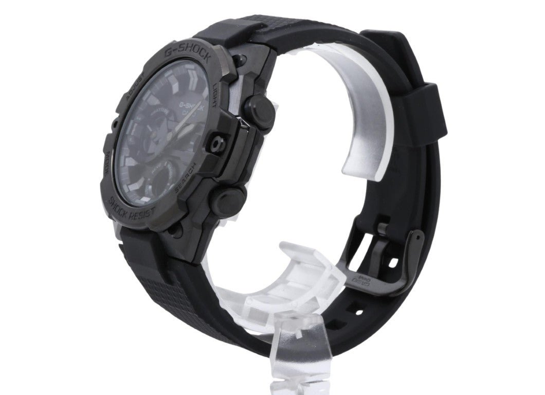 CASIO カシオ 時計 GSHOCK GSTEEL GSTB400 Series GSTB400BB1AJF ブラック 樹脂／ステンレススチール メンズ アナデジ 美品