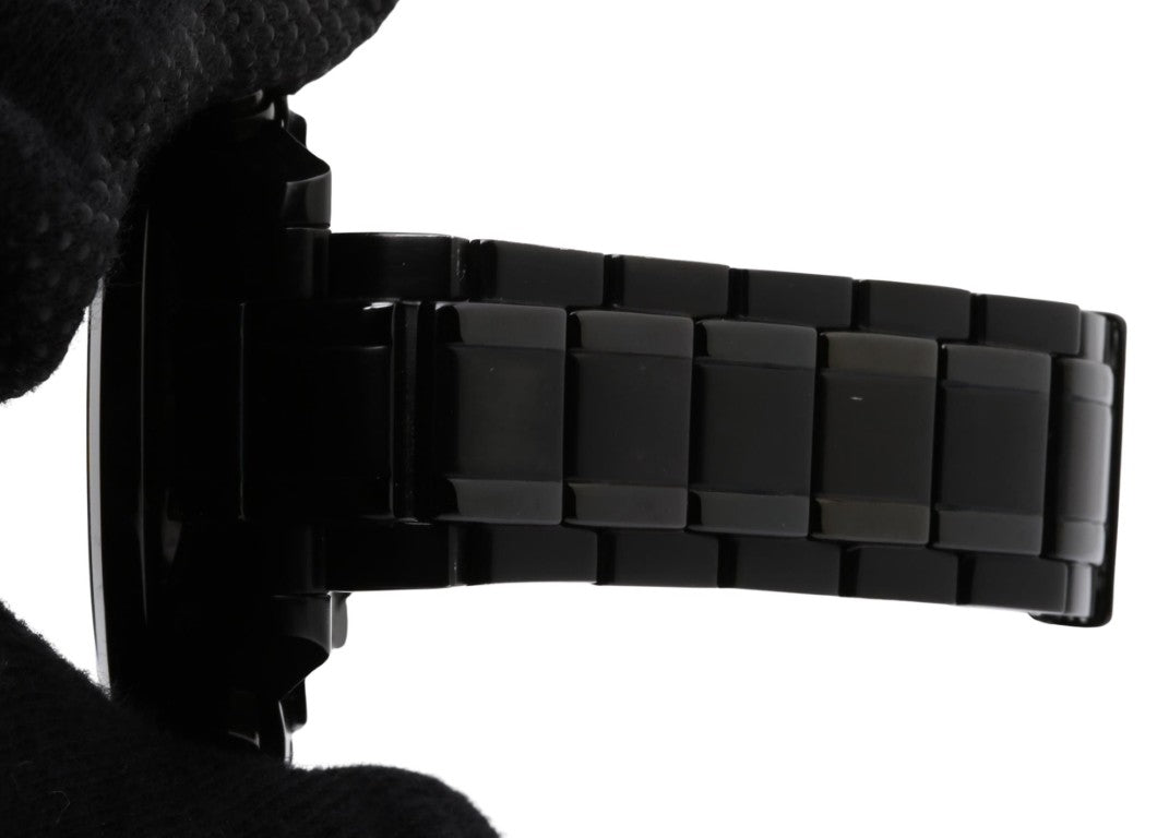 CASIO カシオ 時計 EDIFICE エディフィス EQB510 ブラック ステンレススチール メンズ アナログ 美品