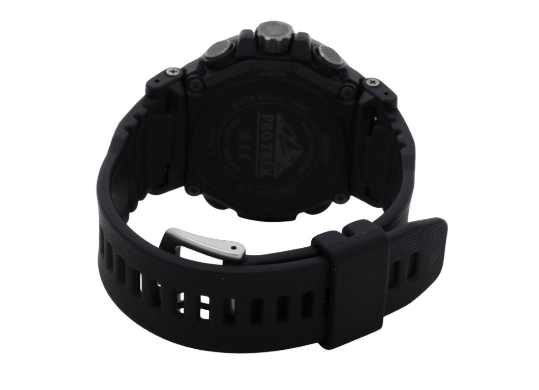 CASIO カシオ 時計 PRO TREK プロトレック Climber Line PRW51Y1JF ブラック 樹脂（バイオマス）／ステンレススチール メンズ アナデジ 美品