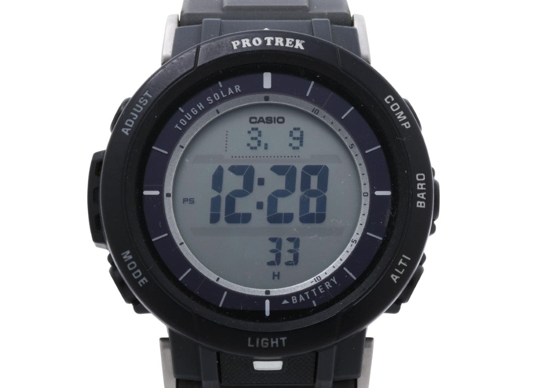 CASIO カシオ 時計 PRO TREK プロトレック Climber Line PRG301JF ブラック 樹脂 デュラソフトバンド メンズ デジタル