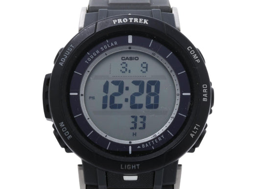 CASIO カシオ 時計 PRO TREK プロトレック Climber Line PRG301JF ブラック 樹脂 デュラソフトバンド メンズ デジタル