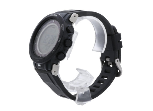 CASIO カシオ 時計 PRO TREK プロトレック Climber Line PRG301JF ブラック 樹脂 デュラソフトバンド メンズ デジタル