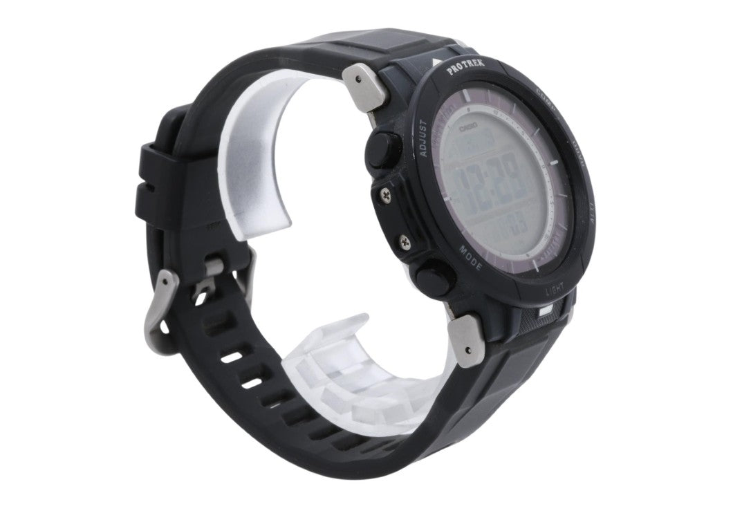 CASIO カシオ 時計 PRO TREK プロトレック Climber Line PRG301JF ブラック 樹脂 デュラソフトバンド メンズ デジタル