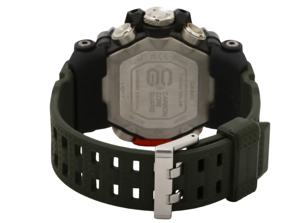 CASIO カシオ 時計 GSHOCK MASTER OF G LAND MUDMASTER GWG20001A3JF ブラック カーキ 樹脂／ステンレススチール メンズ アナデジ 美品