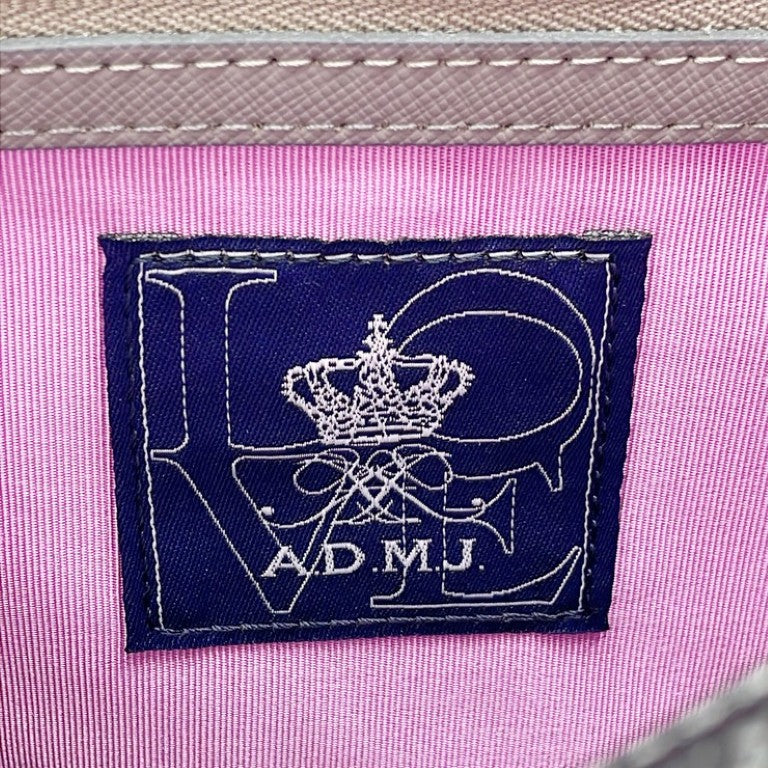 A.D.M.J エーディーエムジェイ ショルダーバッグ ホーボー ブラック系 レザー レディース 超美品