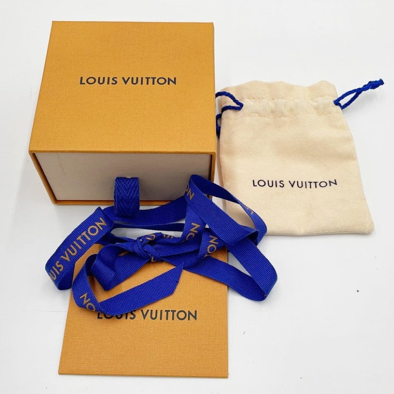 LOUIS VUITTON ルイヴィトン ピアス ブックル･ドレイユ ルイゼット M00640 ピンクゴールド系 メタル レディース 美品
