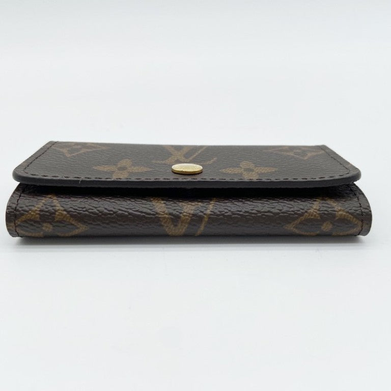 LOUIS VUITTON ルイヴィトン キーケース・キーリング ミュルティクレ4 M69517 ブラウン系 モノグラム ユニセックス ゴールド金具 超美品