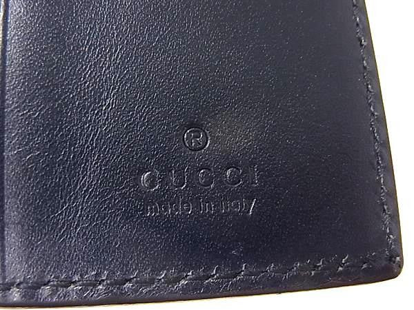 GUCCI グッチ キーケース GG ドリアン 6連キーケース グッチシマ 473924 ブラック系 レザー ユニセックス 美品