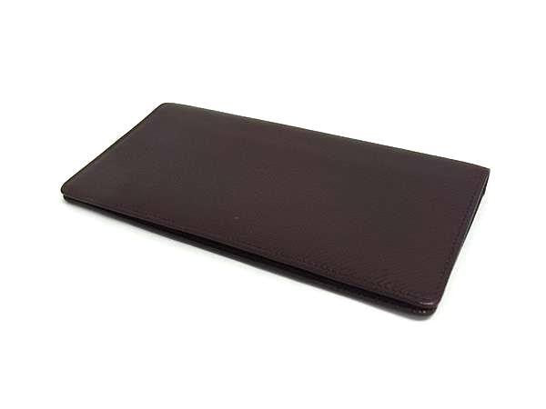 LOUIS VUITTON ルイヴィトン 長財布 タイガ ポルト 14 カルト クレディ M30406 アカジュー系 レザー メンズ 札入れ 美品