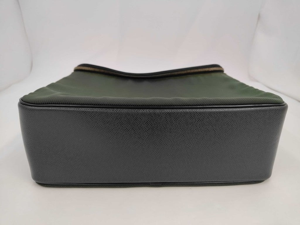 LOUIS VUITTON ルイヴィトン ショルダーバッグ タイミール M30862 アルドワーズ系 タイガ メンズ シルバー金具 美品
