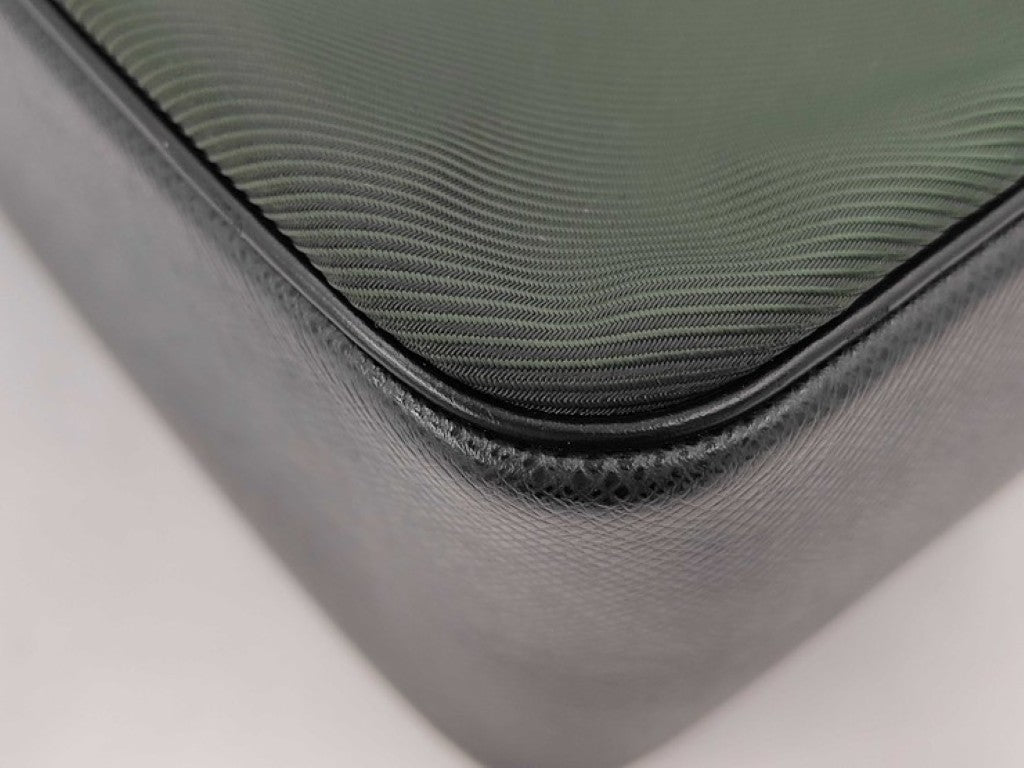LOUIS VUITTON ルイヴィトン ショルダーバッグ タイミール M30862 アルドワーズ系 タイガ メンズ シルバー金具 美品