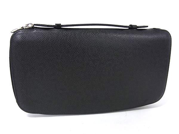 LOUIS VUITTON ルイヴィトン 財布 オーガナイザー アトール M30652 アルドワーズ(ブラック系) タイガ メンズ トラベルケース ラウンドファスナー長財布