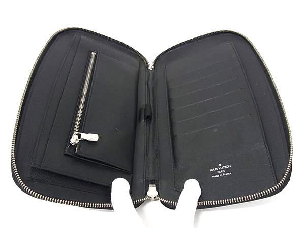 LOUIS VUITTON ルイヴィトン 財布 オーガナイザー アトール M30652 アルドワーズ(ブラック系) タイガ メンズ トラベルケース ラウンドファスナー長財布