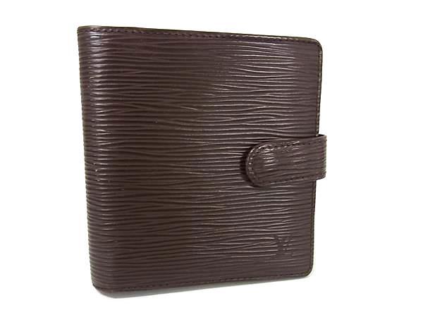 LOUIS VUITTON ルイヴィトン 財布 ポルト ビエ コンパクト M6355D モカ(ブラウン系) エピ ユニセックス 二つ折り 財布