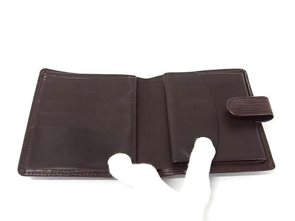 LOUIS VUITTON ルイヴィトン 財布 ポルト ビエ コンパクト M6355D モカ(ブラウン系) エピ ユニセックス 二つ折り 財布