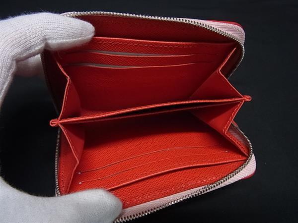 LOUIS VUITTON ルイヴィトン コインケース ジッピーコインパース M62971 ローズバレリーヌ(ライトピンク系) エピ レディース シルバー金具 美品