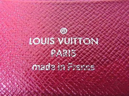 LOUIS VUITTON ルイヴィトン 財布 ジッピーコンパクトウォレット M60424 フューシャ(ワインレッド系) エピ レディース ラウンドファスナー 長財布 シルバー金具 美品