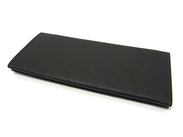 dunhill ダンヒル 財布 サイドカー ダークブラウン レザー メンズ 二つ折り 長財布 美品