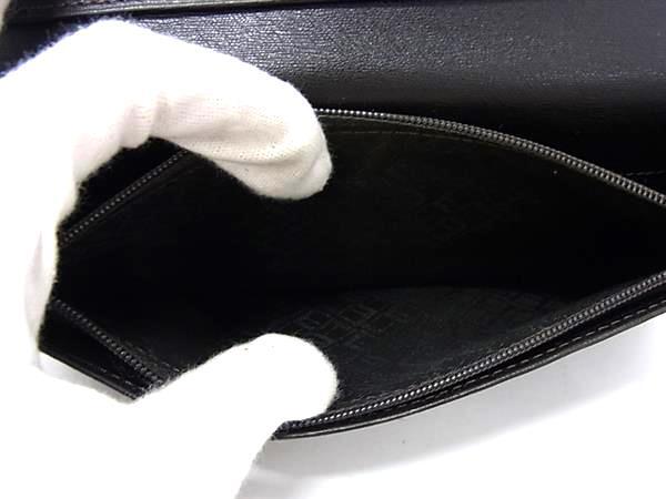 dunhill ダンヒル 財布 サイドカー ダークブラウン レザー メンズ 二つ折り 長財布 美品