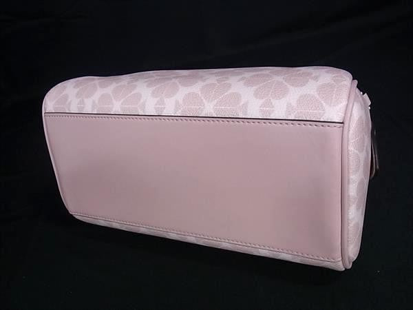 KATE SPADE ケイトスペード ハンドバッグ スペードフラワー SPADE FLOWER KG483 650 ピンク系 PVC×レザー レディース 2WAY クロスボディ ショルダーバッグ 新品未使用展示品