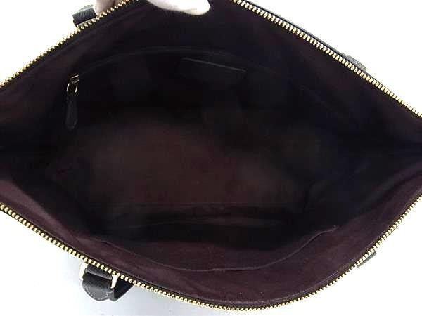 COACH コーチ トートバッグ ギャラリー CH285 ブラック系 レザー レディース ゴールド金具 ショルダーバッグ 超美品