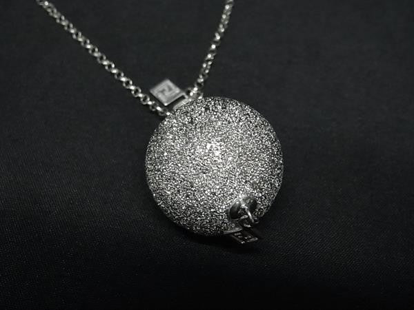 FENDI フェンディ ネックレス シルバー系 メタル レディース ペンダント 超美品