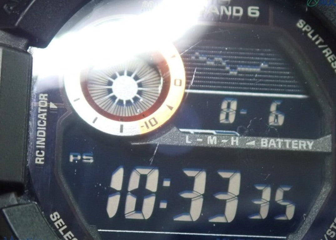 CASIO カシオ 時計 G-SHOCK MASTER OF G - LAND RANGEMAN GW-9400BJ-1JF ブラック系 樹脂 カーボンファイバーインサートバンド メンズ デジタル 美品