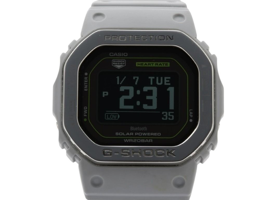 CASIO カシオ 時計 G-SHOCK G-SQUAD 5600 SERIES DW-H5600MB-8A9JR ブラック グレー系 樹脂／ステンレススチール 樹脂バンド メンズ デジタル 美品
