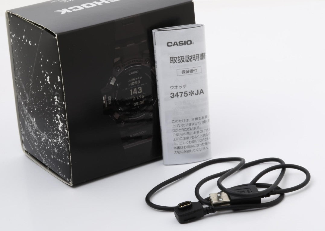 CASIO カシオ 時計 G-SHOCK G-SQUAD GBD-H1000 SERIES GBD-H1000-1JR ブラック系 樹脂／ステンレススチール 樹脂バンド メンズ デジタル 新品未使用展示品
