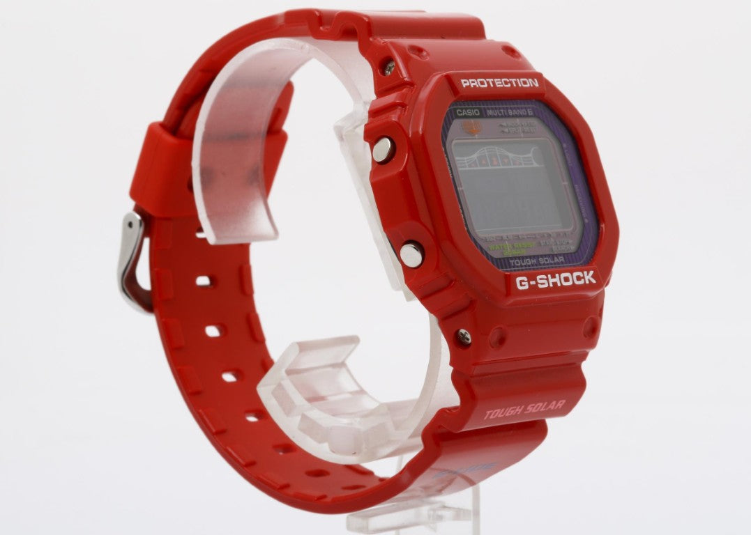 CASIO カシオ 時計 G-SHOCK ICONIC 5600 SERIES GWX-5600C-4JF ブラック レッド系 樹脂 樹脂バンド メンズ デジタル 超美品