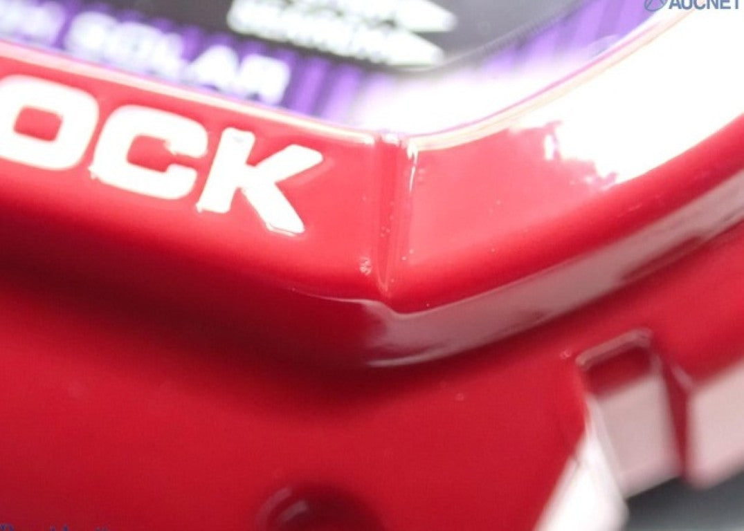 CASIO カシオ 時計 G-SHOCK ICONIC 5600 SERIES GWX-5600C-4JF ブラック レッド系 樹脂 樹脂バンド メンズ デジタル 超美品
