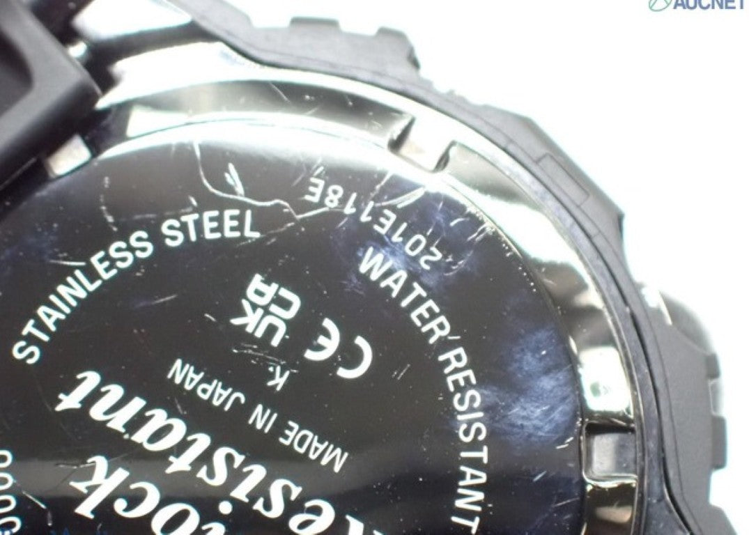CASIO カシオ 時計 G-SHOCK DIGITAL 5000 SERIES GW-5000U-1JF ブラック系 ステンレススチール／樹脂 樹脂バンド メンズ デジタル 美品
