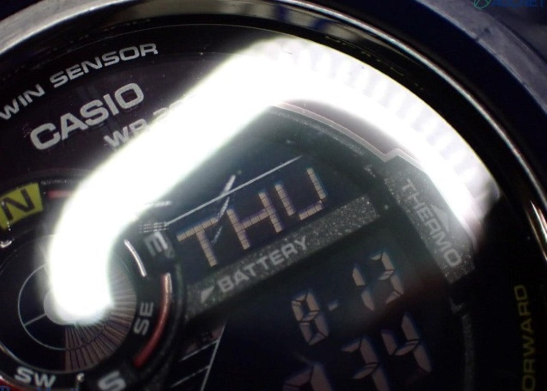 CASIO カシオ 時計 G-SHOCK Gショック マスターオブG メン・イン・ネイビー マッドマン GW-9300NV-2JF ブラック ネイビー系 樹脂／ステンレススチール 樹脂バンド メンズ デジタル 美品