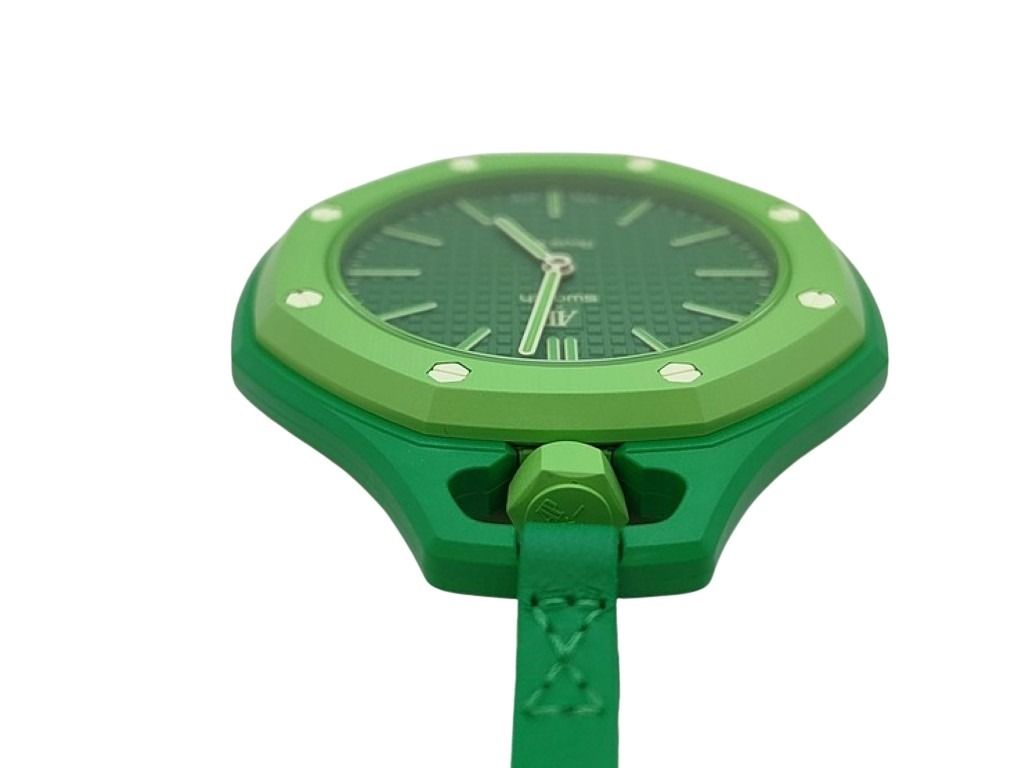 Swatch スウォッチ 時計 AUDEMARS PIGUET オーデマピゲ × SWATCH ロイヤルポップ Green Eight グリーンエイト SSX03G100N グリーン系 バイオセラミック メンズ AP ポケットウォッチ 懐中時計 新品未使用展示品
