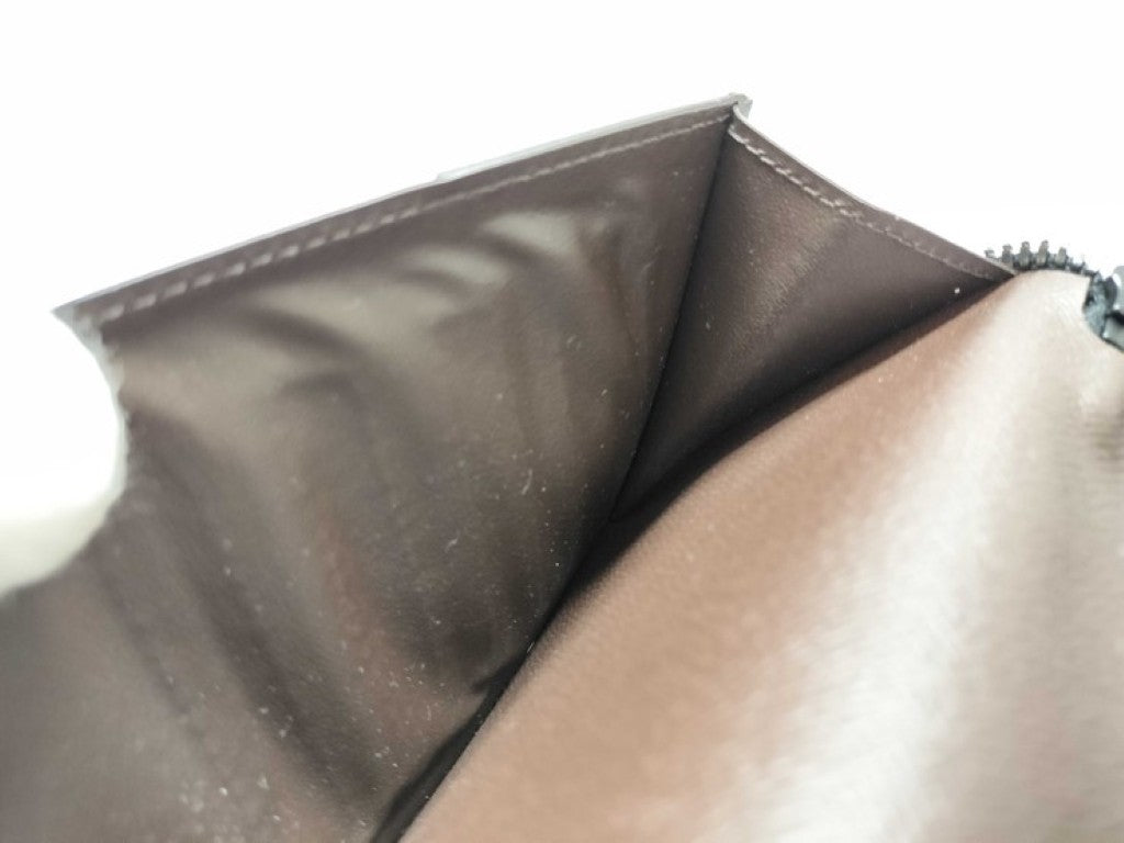 LOUIS VUITTON ルイヴィトン 長財布 ジッピーウォレット ヴェルティカル M82799 ブルー ブラウン系 モノグラム メンズ ラウンドファスナー 美品