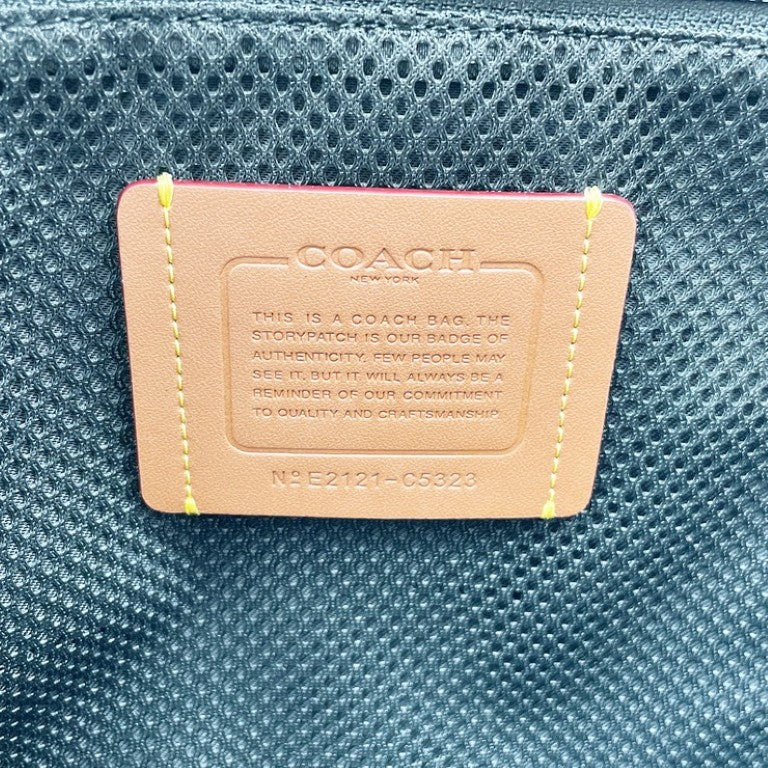 COACH コーチ リュックサック ゴッサム バックパック C5323 ブラック系 レザー メンズ バックパック 美品