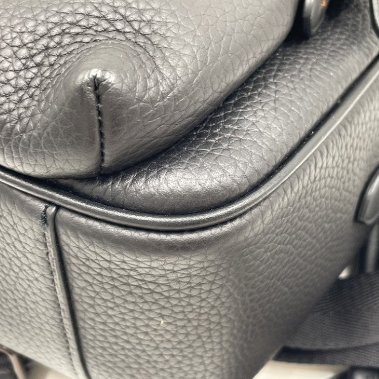 COACH コーチ リュックサック ゴッサム バックパック C5323 ブラック系 レザー メンズ バックパック 美品