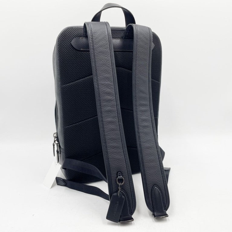 COACH コーチ リュックサック ゴッサム バックパック C5323 ブラック系 レザー メンズ バックパック 美品
