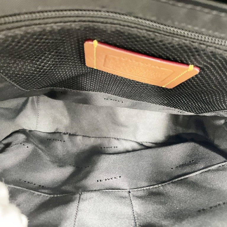 COACH コーチ リュックサック ゴッサム バックパック C5323 ブラック系 レザー メンズ バックパック 美品