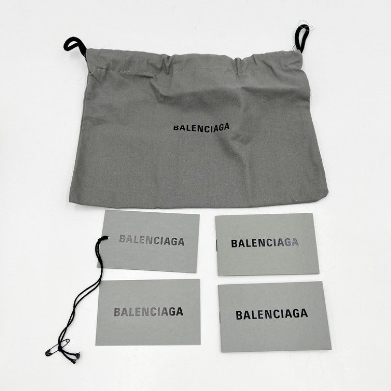 BALENCIAGA バレンシアガ 長財布 Monaco コンチネンタルウォレット 766560 ブラック系 レザー メンズ ラウンドファスナー BB ロゴ シルバー金具 超美品
