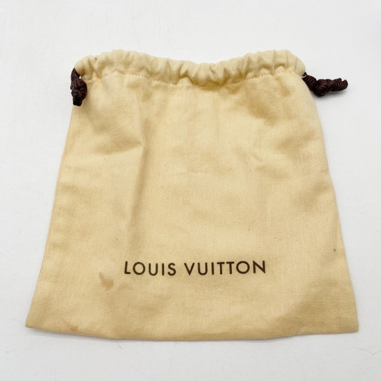 LOUIS VUITTON ルイヴィトン ベルト サンチュール ネオグラム M6058 ブラック系 レザー メンズ シルバー金具 美品