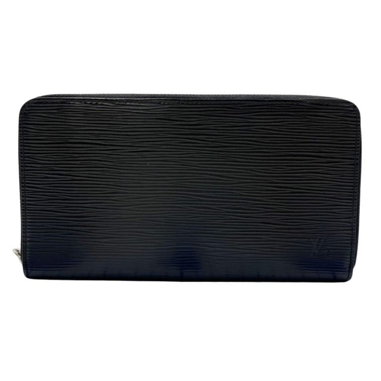 LOUIS VUITTON ルイヴィトン 長財布 ジッピー オーガナイザー M60632 ノワール(ブラック）系 エピ メンズ ラウンドファスナー シルバー金具 美品