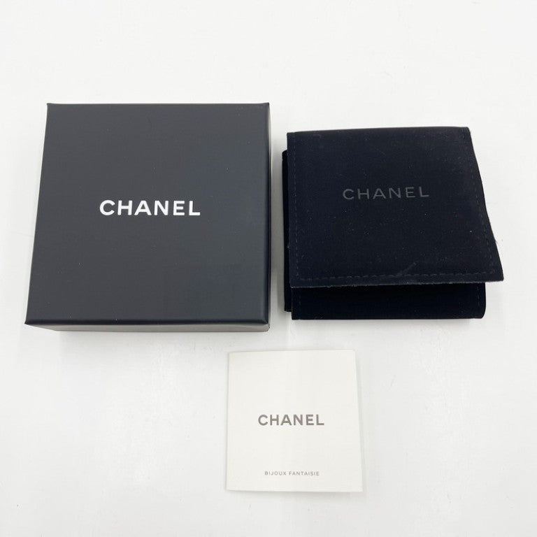 CHANEL シャネル ブローチ ココマーク ゴールド ブラック系 メタル ラインストーン レディース 超美品
