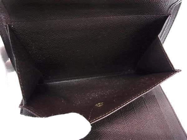 LOUIS VUITTON ルイヴィトン 財布 ポルトトレゾール エテュイ パピエ N61202 エベヌ(ブラウン） ダミエ レディース 三つ折り 財布