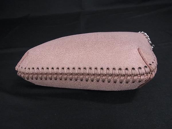 STELLA McCARTNEY ステラ マッカートニー ハンドバッグ ファラベラ タイニー ピンク エコレザー レディース 2WAY シルバー金具 超美品